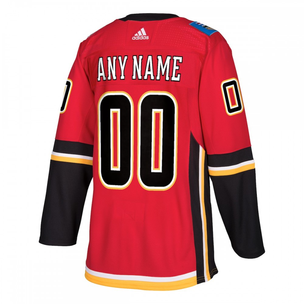 Calgary Flames adidas Authentic Custom Jersey - Red-Pro Kit Vault | Brand New 26/27 Sports Jerseys